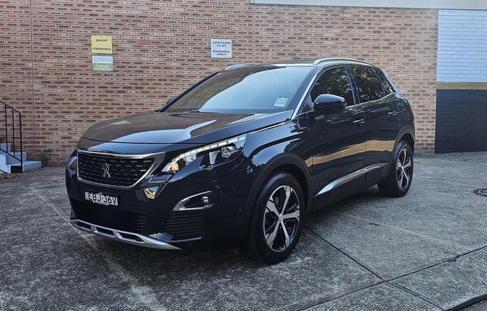 2019 Peugeot 3008 GT Line P84 MY19 Platinum Grey