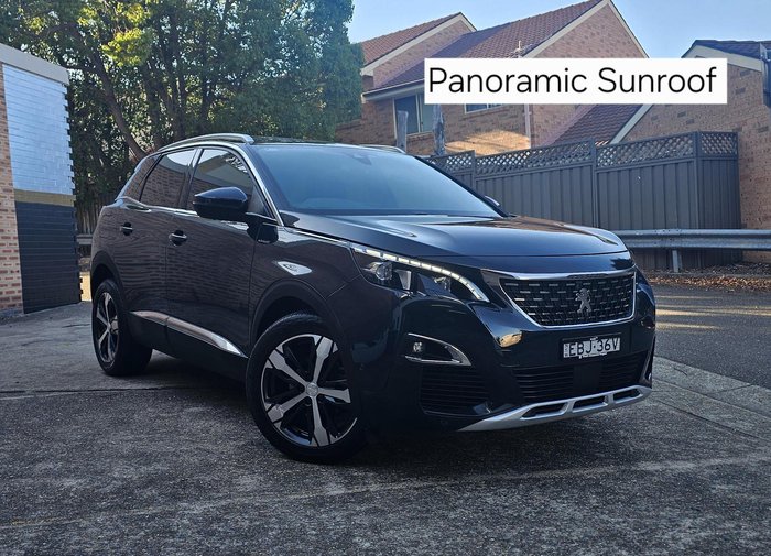 2019 Peugeot 3008 GT Line P84 MY19 Platinum Grey