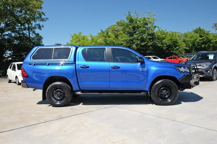 2020 Toyota Hilux SR GUN126R 4X4 Dual Range Nebula Blue
