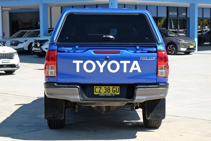 2020 Toyota Hilux SR GUN126R 4X4 Dual Range Nebula Blue
