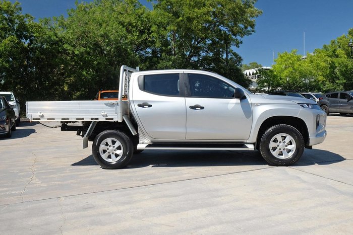 2022 Mitsubishi Triton GLX+ MR MY22 4X4 Dual Range Sterling Silver