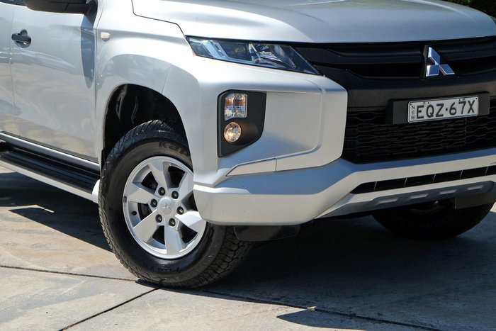 2022 Mitsubishi Triton GLX+ MR MY22 4X4 Dual Range Sterling Silver