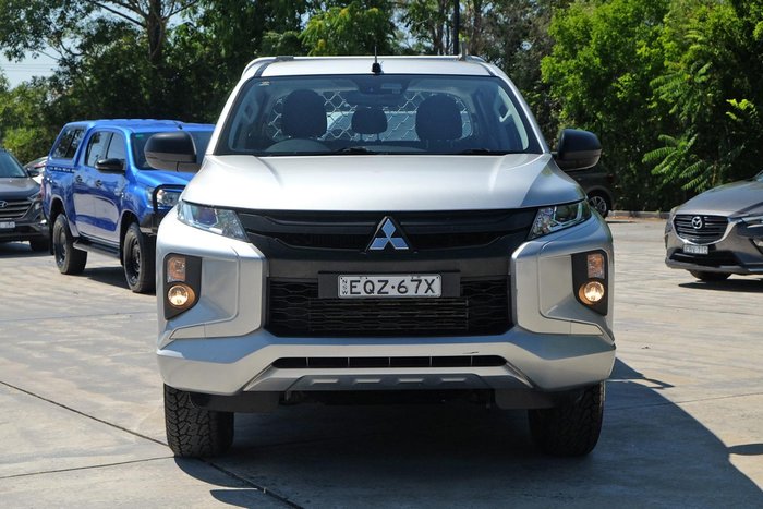 2022 Mitsubishi Triton GLX+ MR MY22 4X4 Dual Range Sterling Silver