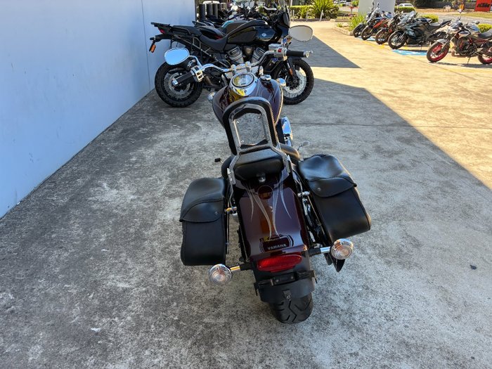 2007 Yamaha XVS1100 V-STAR CUSTOM Red