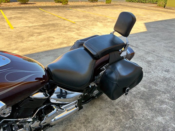 2007 Yamaha XVS1100 V-STAR CUSTOM Red