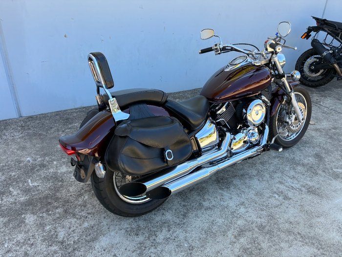 2007 Yamaha XVS1100 V-STAR CUSTOM Red