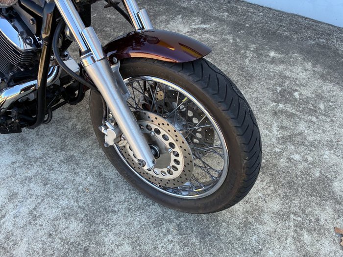 2007 Yamaha XVS1100 V-STAR CUSTOM Red