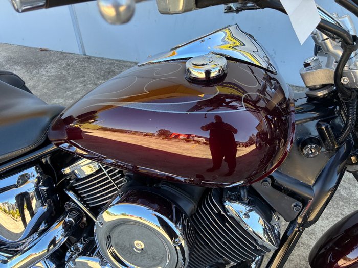 2007 Yamaha XVS1100 V-STAR CUSTOM Red