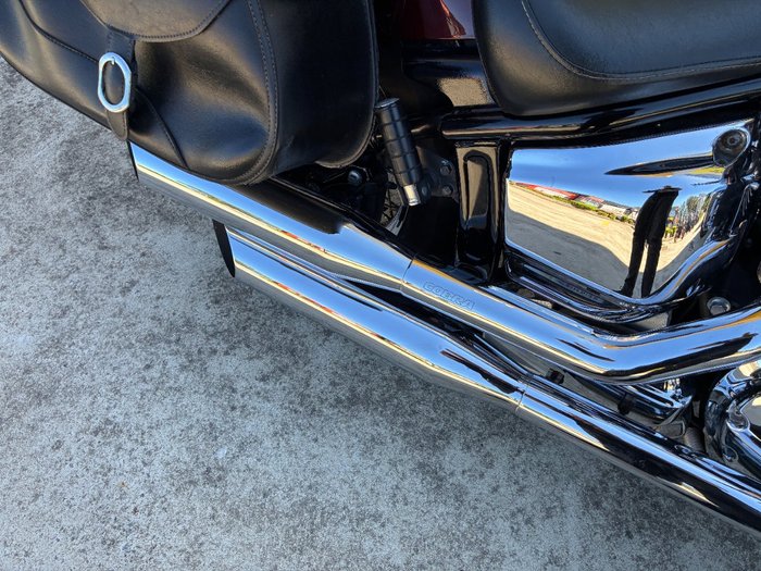 2007 Yamaha XVS1100 V-STAR CUSTOM Red