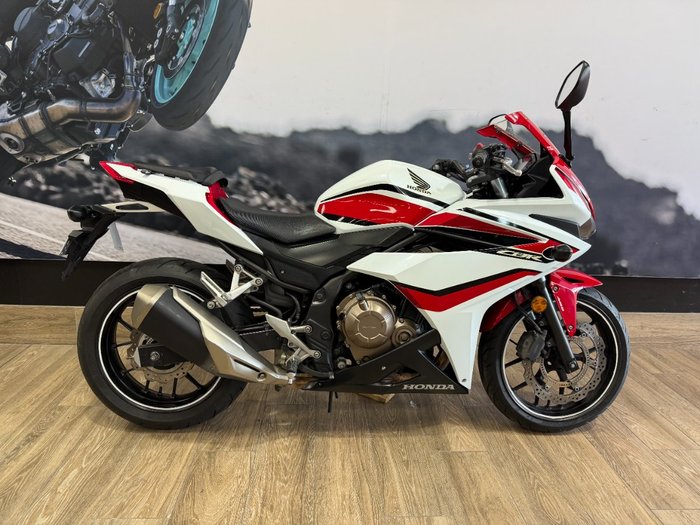 2018 Honda CBR500RA (ABS) LAMS WHITE