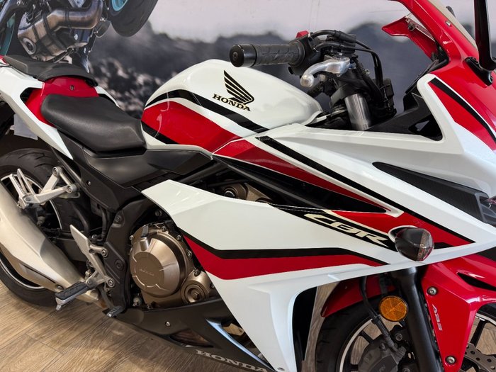 2018 Honda CBR500RA (ABS) LAMS WHITE