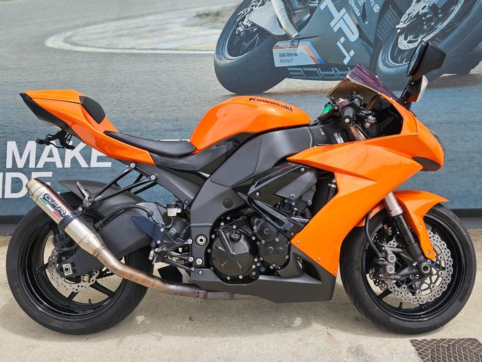 2008 Kawasaki ZX-10R (ZX1000 NINJA) Orange