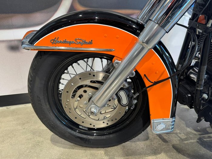 2007 Harley-Davidson Heritage Softail Classic 1584 (FLSTC) Softail Black