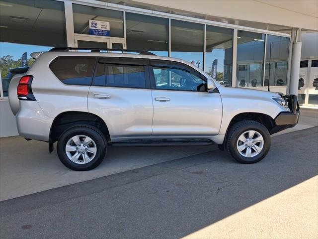 2018 Toyota Landcruiser Prado GXL GDJ150R 4X4 Dual Range Silver Pearl