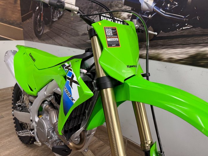2025 Kawasaki KX250X GREEN
