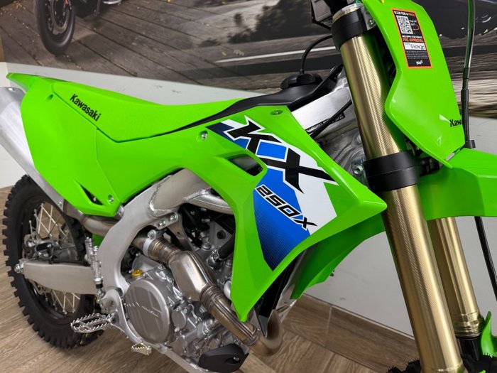 2025 Kawasaki KX250X GREEN