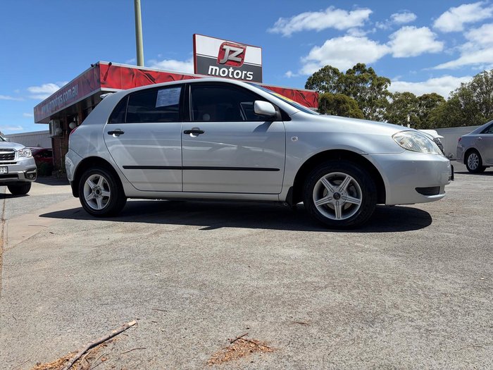 2002 Toyota Corolla Ascent ZZE122R Sterling Silver