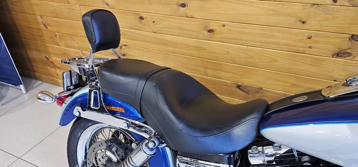 2010 Harley-davidson FXDC DYNA SUPER GLIDE CUSTOM BLUE/SILVER