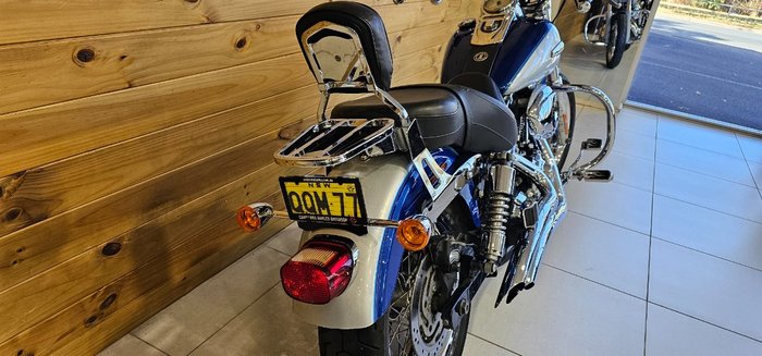 2010 Harley-davidson FXDC DYNA SUPER GLIDE CUSTOM BLUE/SILVER