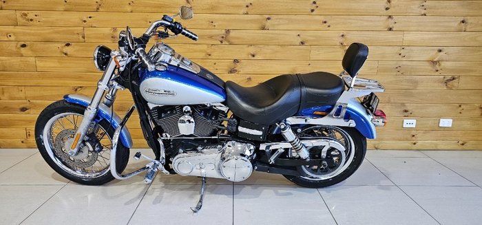 2010 Harley-davidson FXDC DYNA SUPER GLIDE CUSTOM BLUE/SILVER