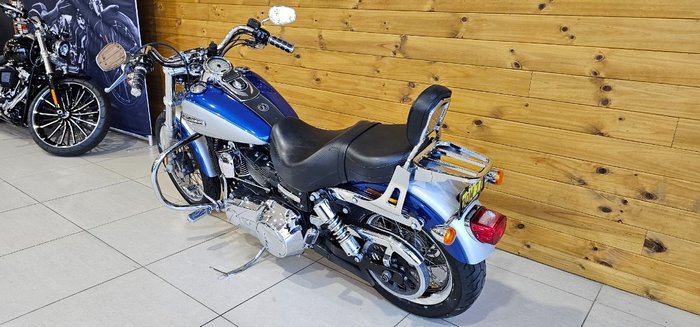 2010 Harley-davidson FXDC DYNA SUPER GLIDE CUSTOM BLUE/SILVER