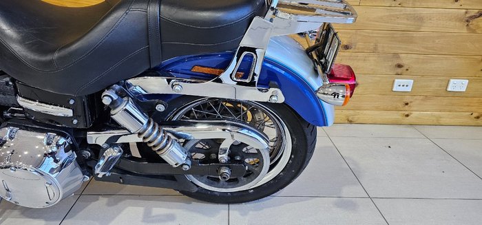 2010 Harley-davidson FXDC DYNA SUPER GLIDE CUSTOM BLUE/SILVER