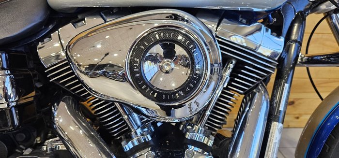 2010 Harley-davidson FXDC DYNA SUPER GLIDE CUSTOM BLUE/SILVER