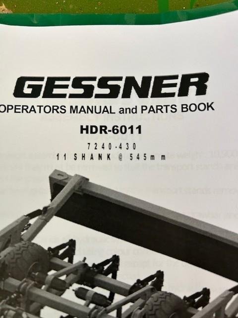 2022 Gessner Hdr-6011 Mk2 Deep Ripper