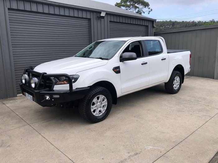 2020 Ford Ranger XLS PX MkIII MY21.25 4X4 Dual Range Arctic White