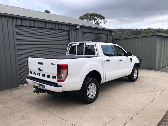 2020 Ford Ranger XLS PX MkIII MY21.25 4X4 Dual Range Arctic White
