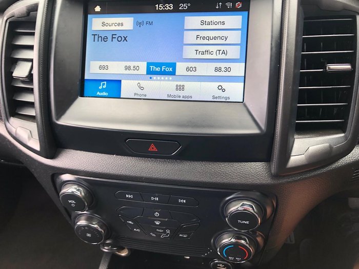 2020 Ford Ranger XLS PX MkIII MY21.25 4X4 Dual Range Arctic White