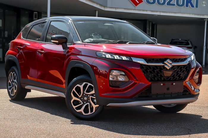 2025 Suzuki Fronx Hybrid KW Opulent Red Pearl Metallic + Bluish Black Pearl