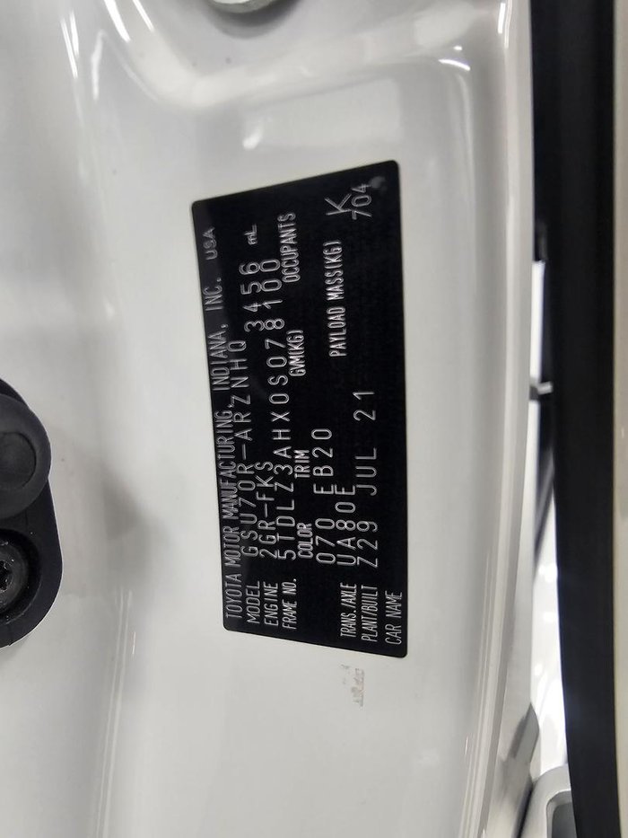 2021 Toyota Kluger GXL GSU70R Crystal Pearl