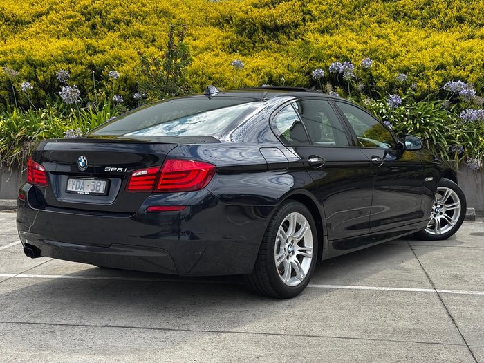 2010 BMW 5 Series 528i F10 MY11 Carbon Schwarz