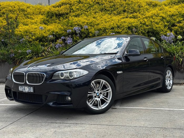 2010 BMW 5 Series 528i F10 MY11 Carbon Schwarz