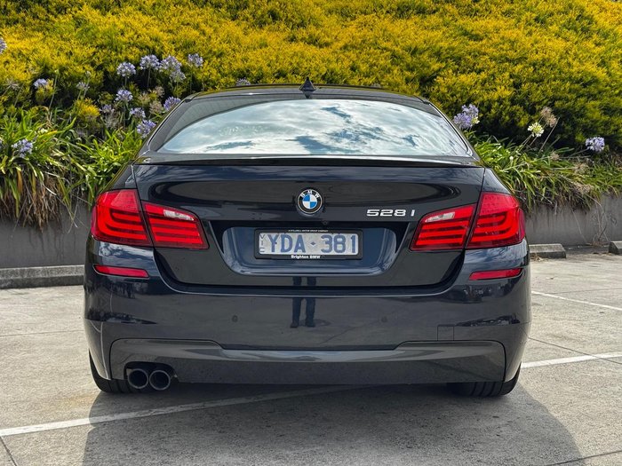 2010 BMW 5 Series 528i F10 MY11 Carbon Schwarz