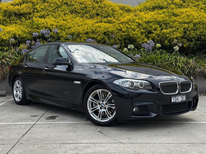 2010 BMW 5 Series 528i F10 MY11 Carbon Schwarz