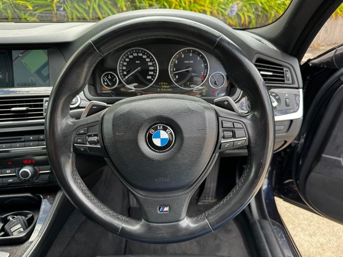 2010 BMW 5 Series 528i F10 MY11 Carbon Schwarz