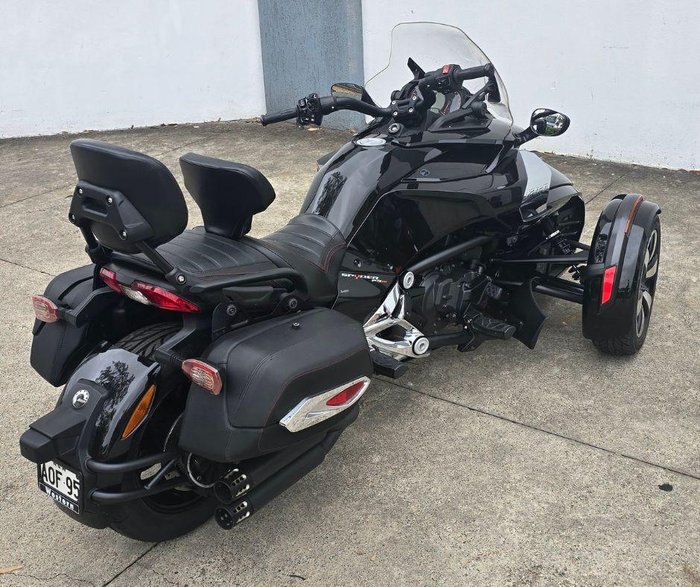 2015 Can-Am Spyder F3-S SE6 Spyder F3 Black