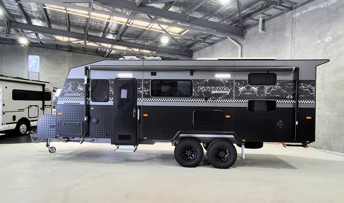 2025 Future Caravans Lightning 88 Toy Hauler