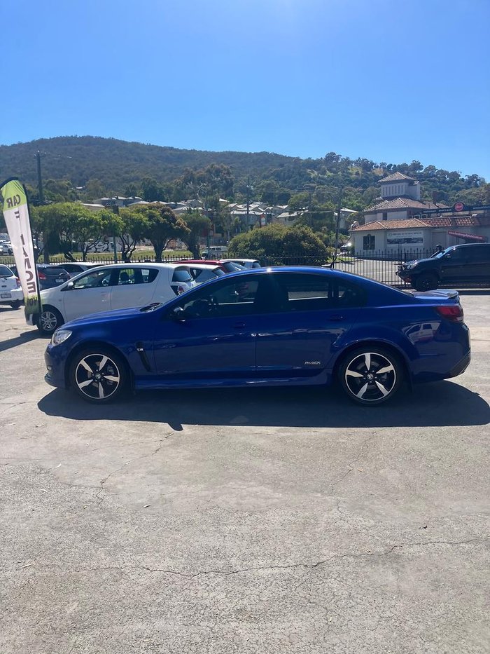 2016 Holden Commodore SV6 Black VF Series II MY16 Slipstream Blue