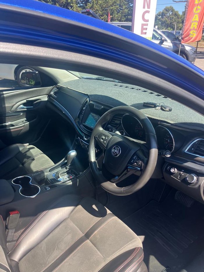 2016 Holden Commodore SV6 Black VF Series II MY16 Slipstream Blue