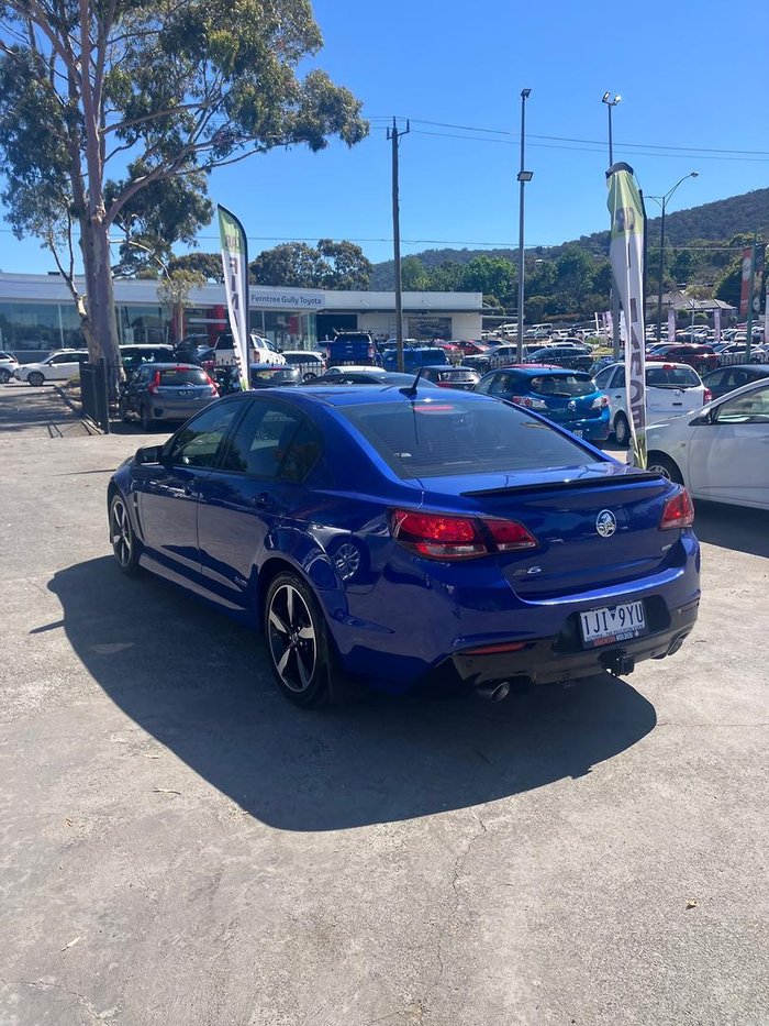 2016 Holden Commodore SV6 Black VF Series II MY16 Slipstream Blue