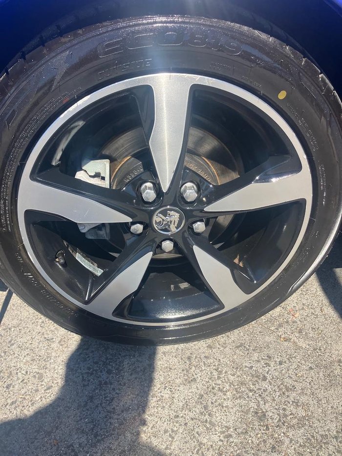 2016 Holden Commodore SV6 Black VF Series II MY16 Slipstream Blue