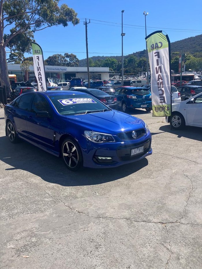 2016 Holden Commodore SV6 Black VF Series II MY16 Slipstream Blue