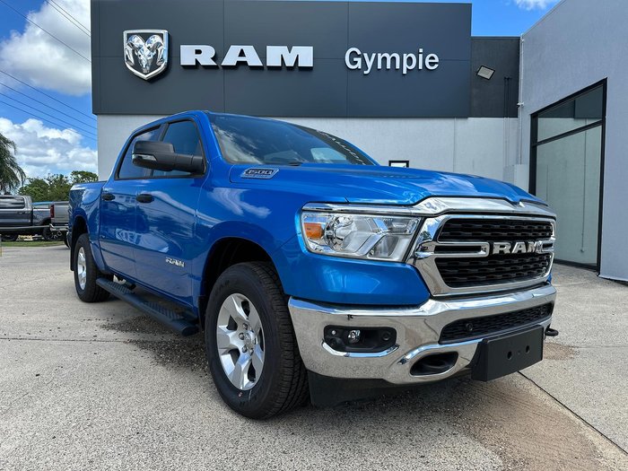 2024 RAM 1500 Big Horn DT MY24 4X4 Dual Range Hydro Blue