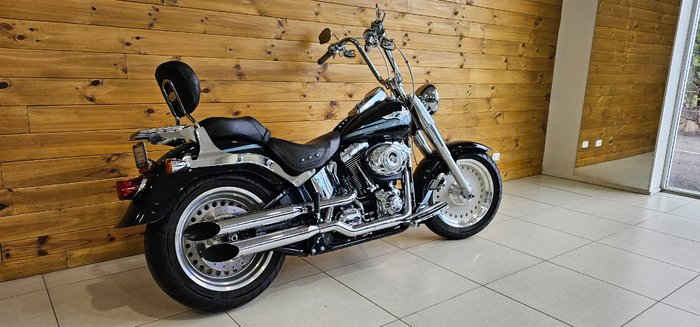 2007 Harley-davidson FLSTF FAT BOY Black