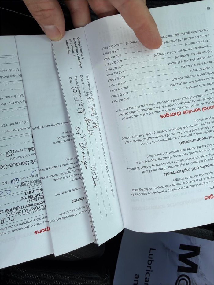 2018 HOLDEN COMMODORE RS