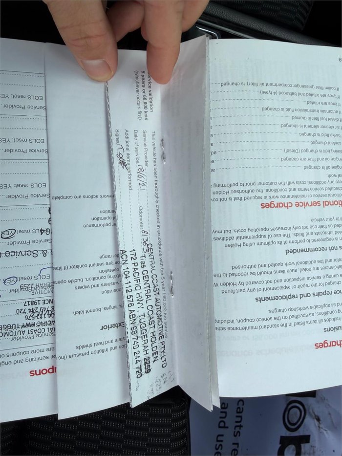 2018 HOLDEN COMMODORE RS