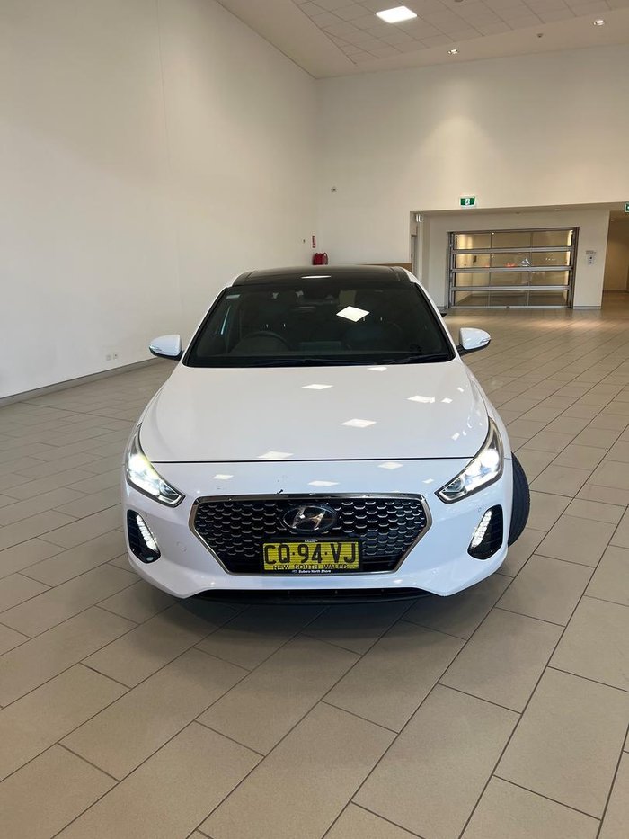 2017 Hyundai i30 SR Premium PD MY18 Polar White